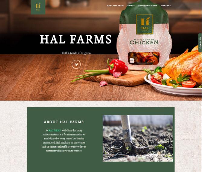 Halfarms project screenshot